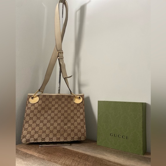 Gucci Bags Authentic Gucci Gg Canvas Eclipse Messenger Bag Poshmark